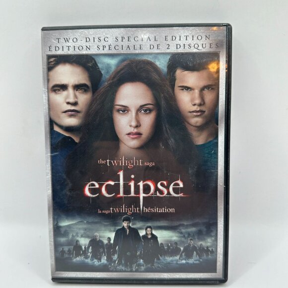 The Twilight Saga Eclipse Two Disc Special Edition Kristen Stewart DVD Case - Picture 2 of 4